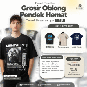 Paket Grosir Oblong Pendek Hemat