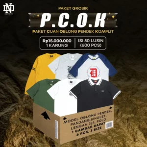 PAKET GROSIR HEMAT DENNDEV - Pakaian Pria Dewasa - Baju Atasan Laki-Laki - PCOK