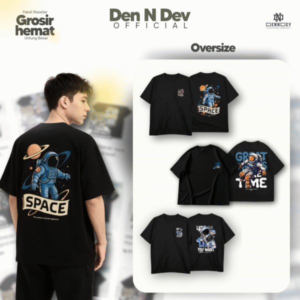 PAKET GROSIR KAOS PENDEK - Gambar 3