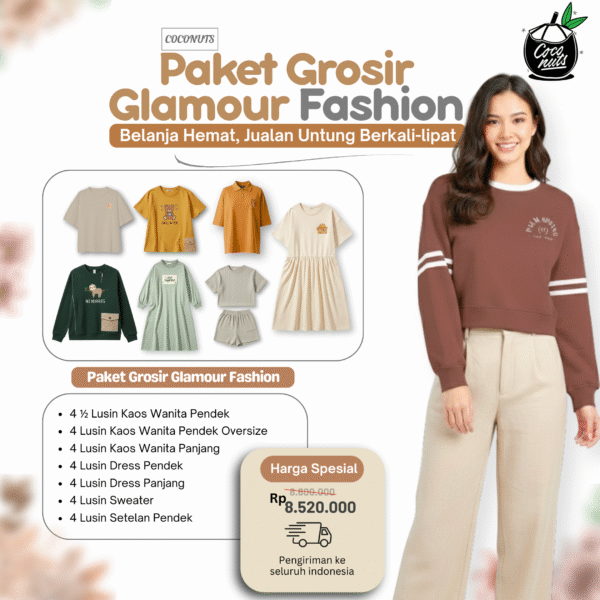 PAKET GROSIR GLAMOUR FASHION